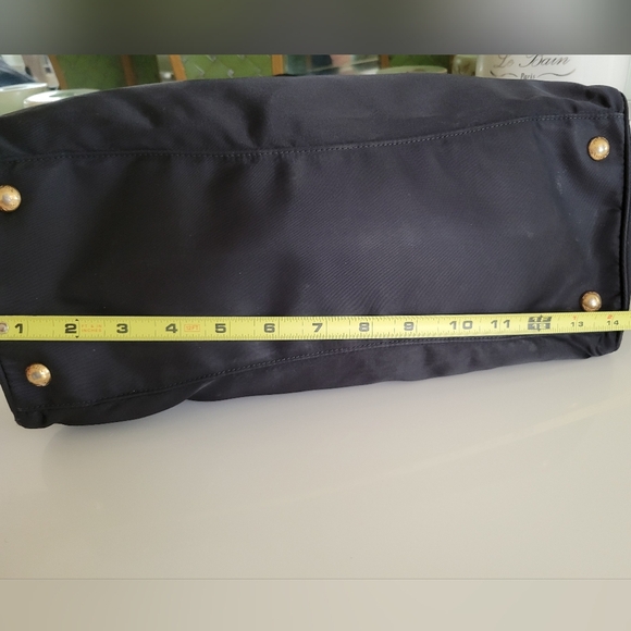 Prada Tessuto Nylon Jacquard Logo Tote Black - Picture 12 of 16